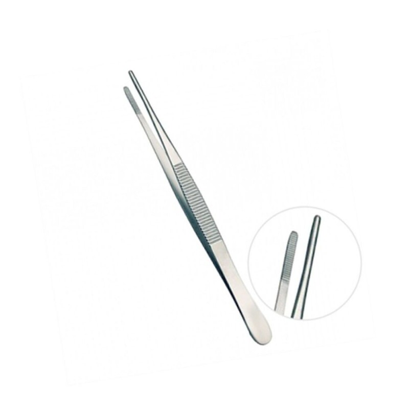 Pinça Anatômica 14cm - Instrumento Cirúrgico para Afastamento e Manipulação de Tecidos
